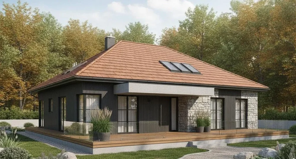 Проект Двухэтажный дом 16 на 17, 239 м2