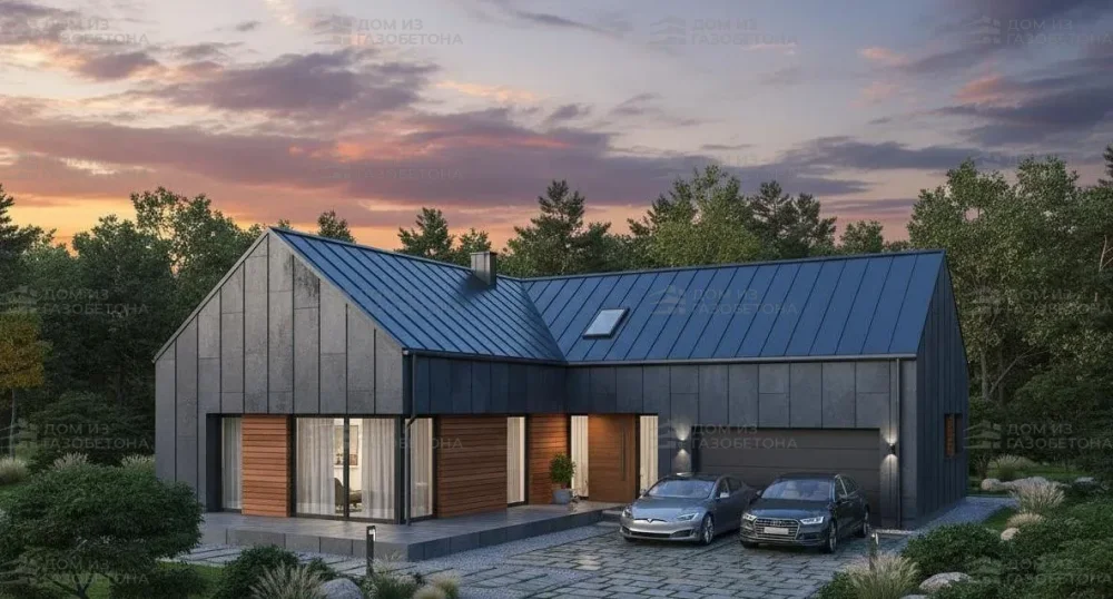 Проект Двухэтажный дом 16 на 20, 257 м2